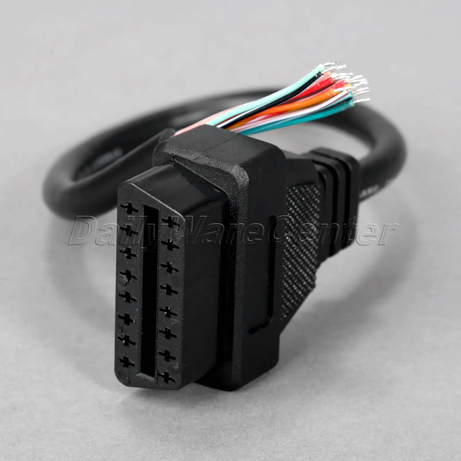 30 см OBD2 OBD II 16 контактный Женский удлинитель для открытия провода диагностический