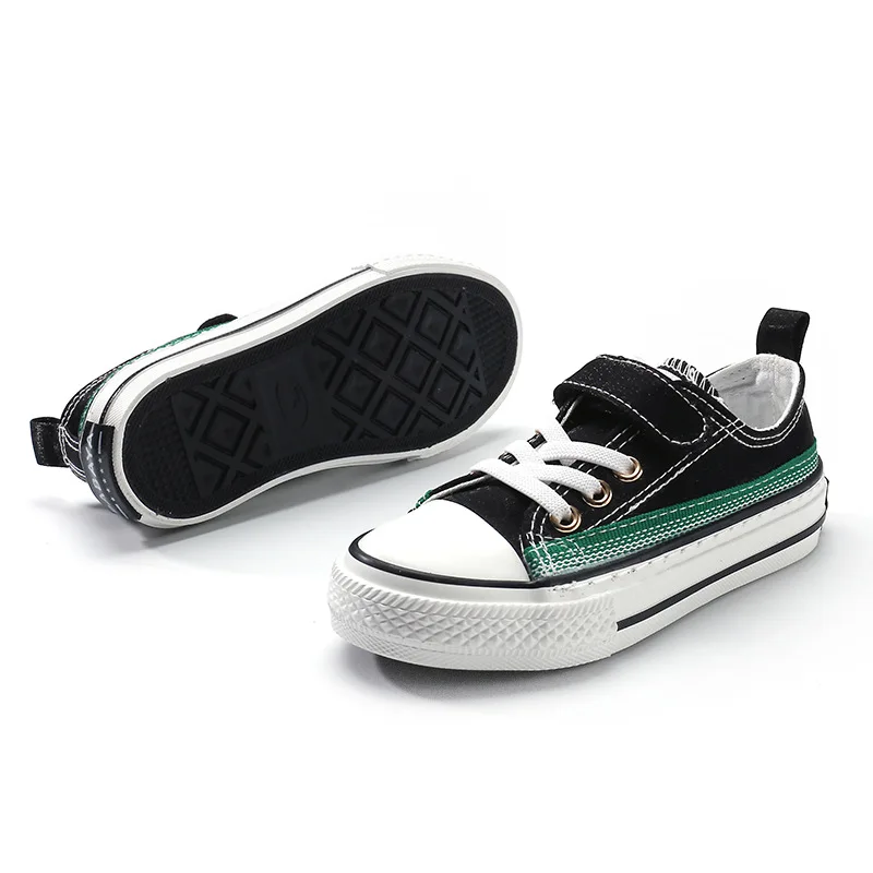Обувь для девочек парусиновая обувь Сезон весна осень Белые кроссовки бега и