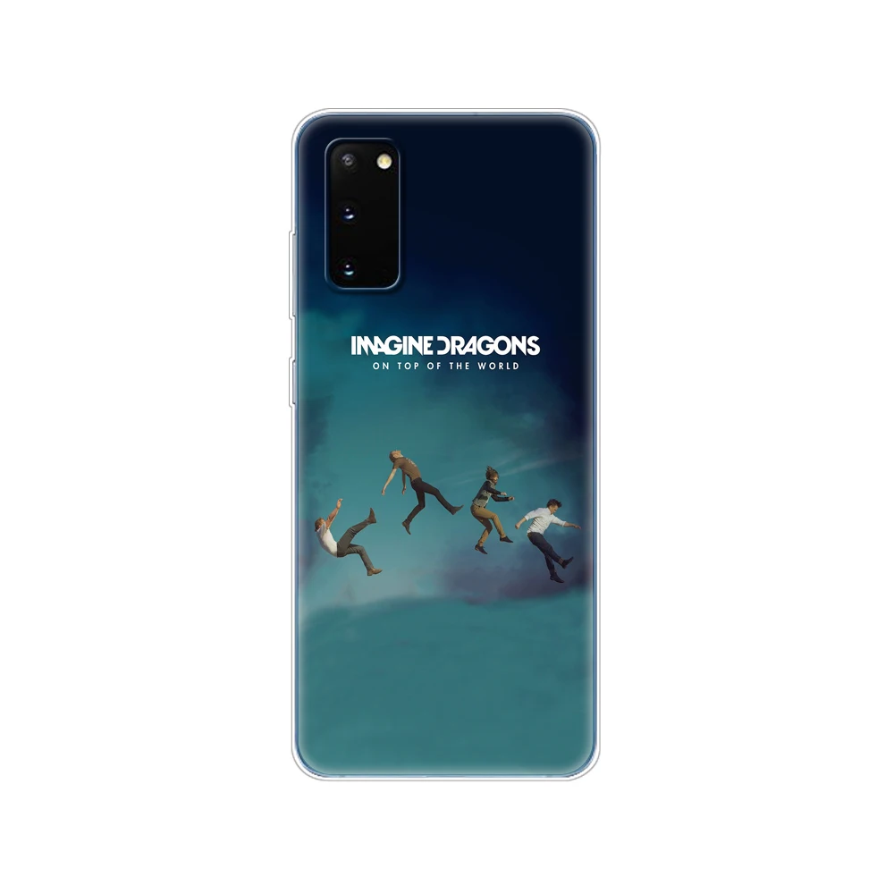 Чехол для samsung galaxy S20 PLUS Ultra S10 lite чехол телефона note 10 plus с рисунком драконов ночной