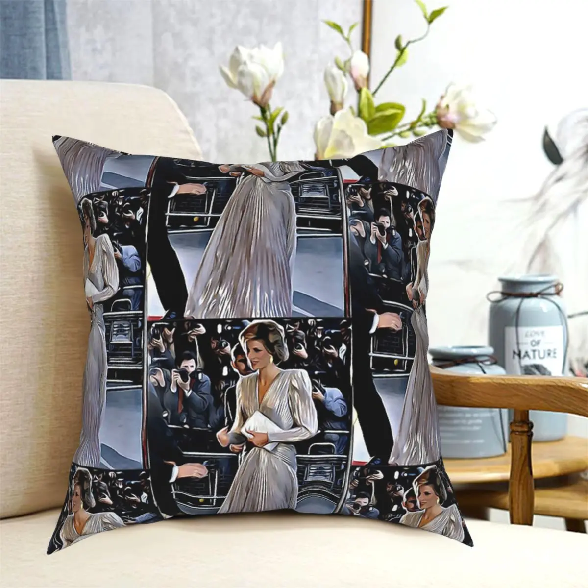 

Diana Cushions for Sofa 45X45cm Pillowcase Decorative Throw Pillows Cover floor pillow for sofa home