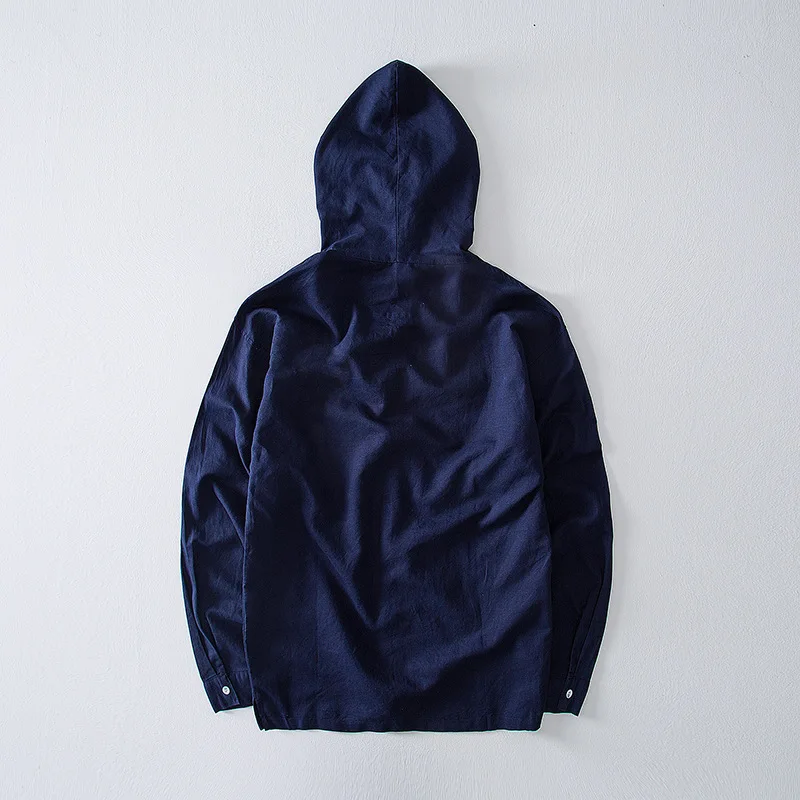 Модные весенние серые льняные рубашки для мужчин с длинным рукавом серая мужская