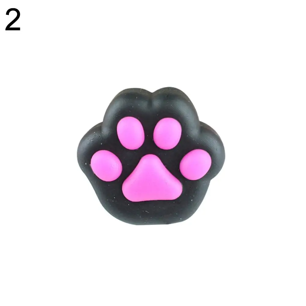 

Fidget Toys Cute Cat Paw Squeeze Healing Fun Kids Decompression Toy Stress Reliever Decor Gift Tabletop Ornaments
