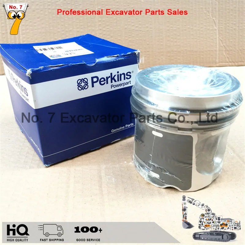 

CAT excavator parts E320D2/323D2/324D2/326D2 C7.1 direct injection engine piston assembly T415098