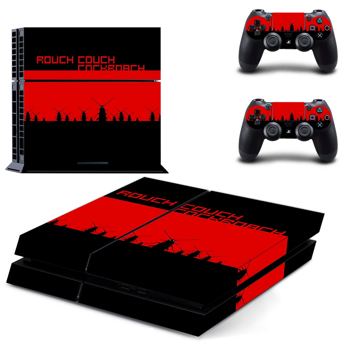 

NEW Game Style PS4 Skin Sticker for Playstation 4 Console & 2 Controllers Decal Vinyl Protective Skins Style 1