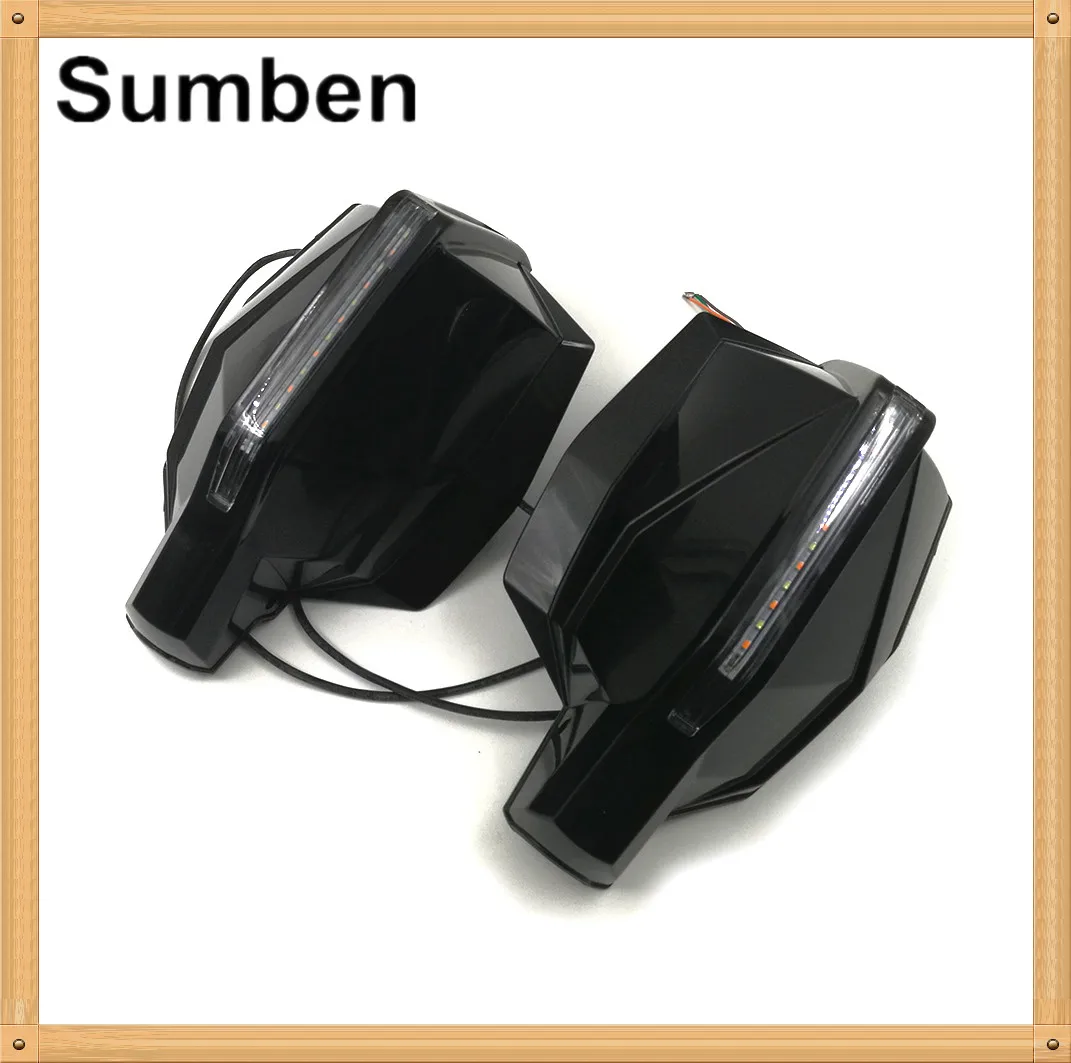 Щетка для защиты рук защита рычага тормоза сцепления с светодиодный указателем