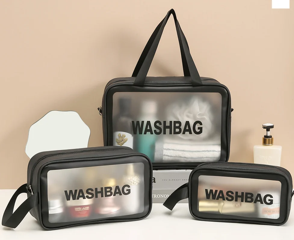 

2021 new PVC beach storage bag large capacity outdoor sports swimming transparent waterproof tote bag clothes towel storage bag