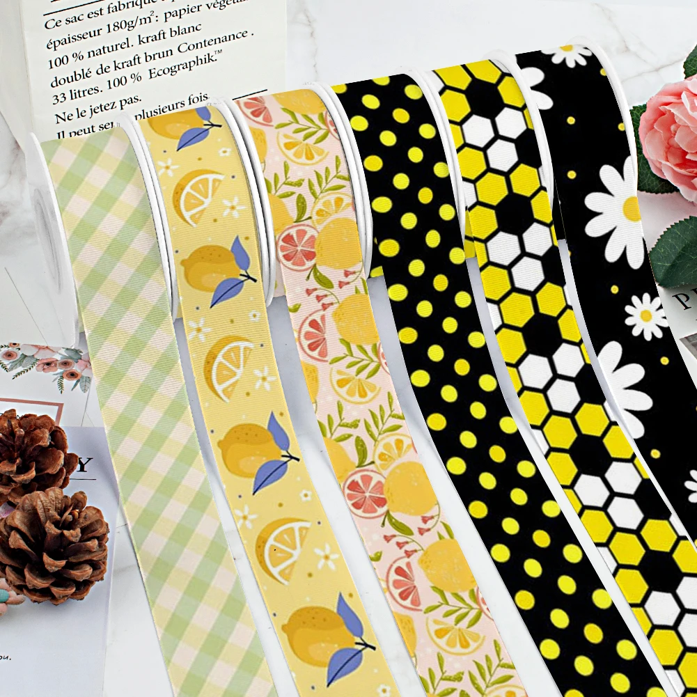 Лента в форме сердца с рисунком виде пончика | Дом и сад