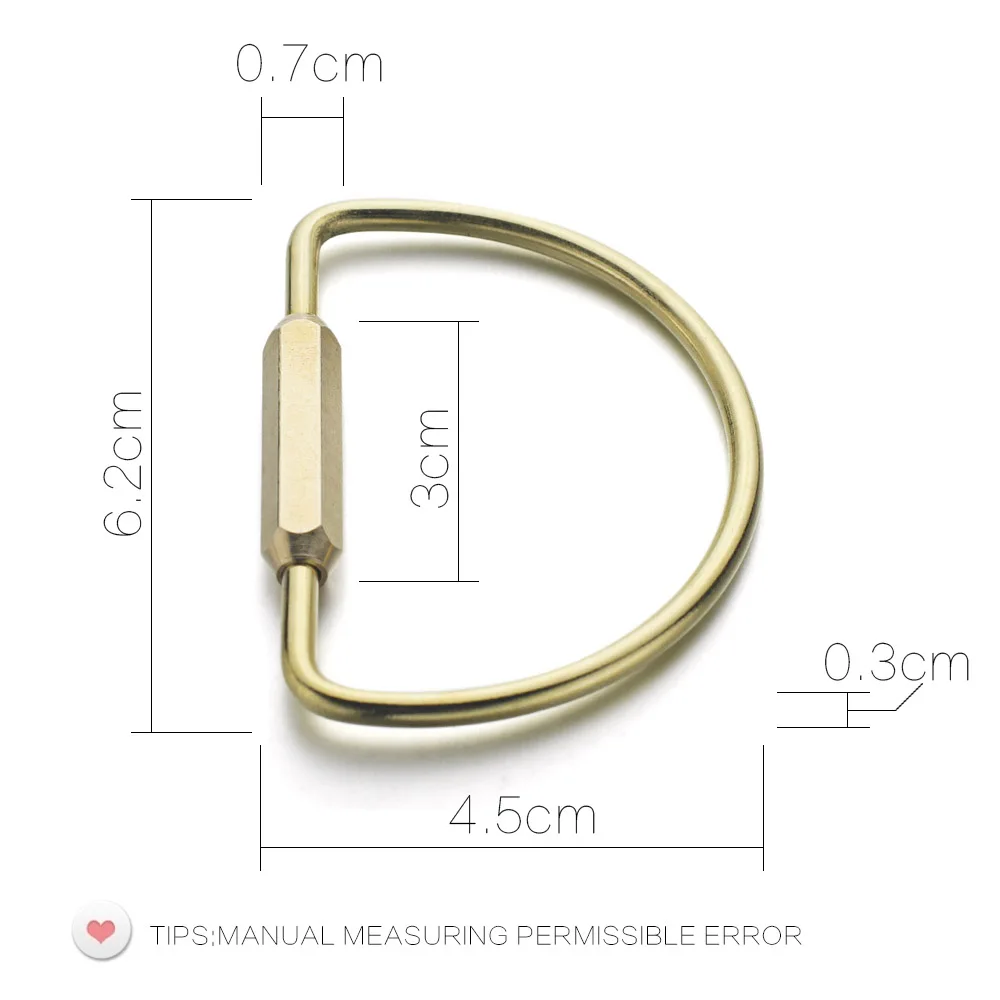 Изящные уникальные брелоки с надписью на заказ универсальные из чистой меди