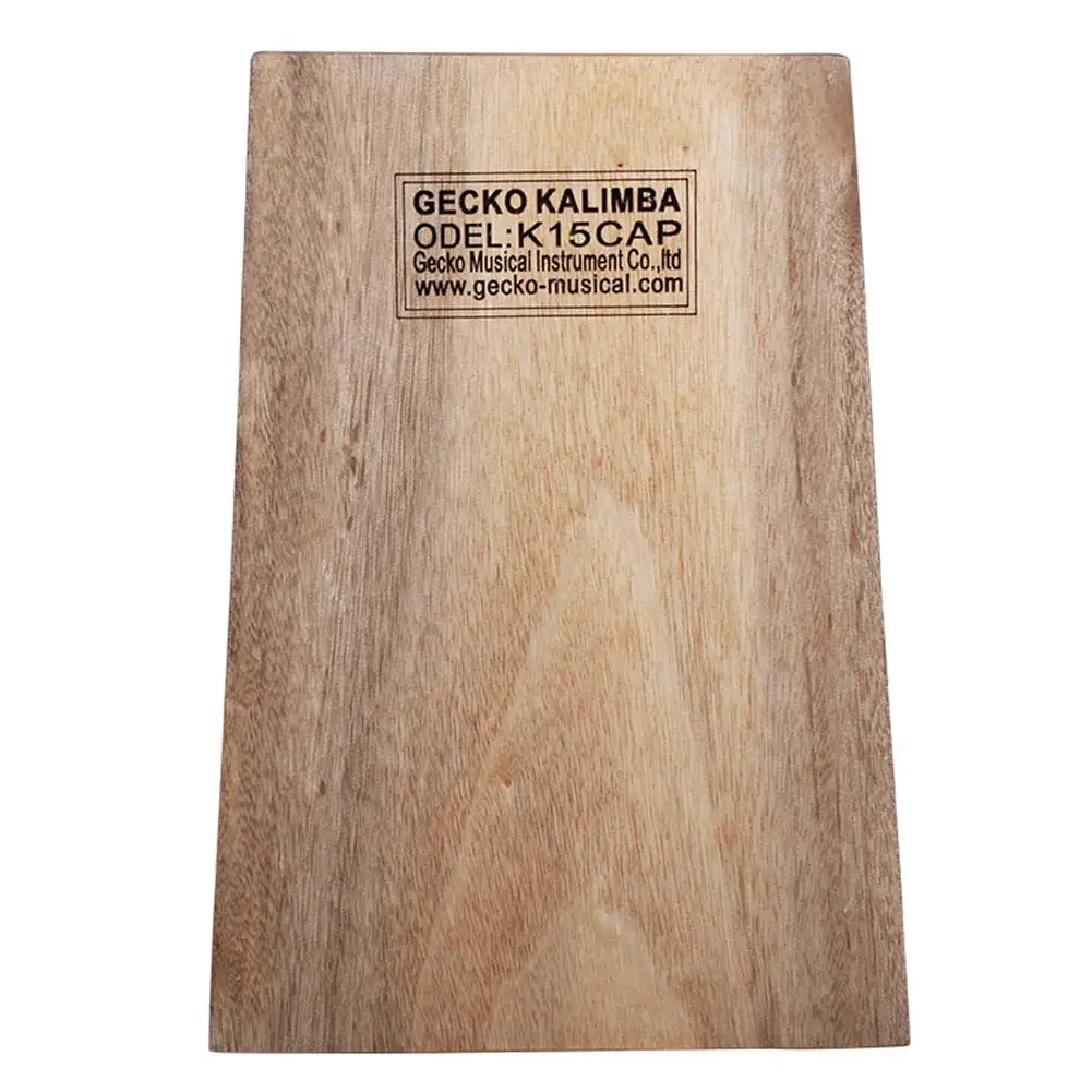GECKO 15 клавиш Kalimba большой палец пианино G тон Mbira клавиатура инструмент + мелодия