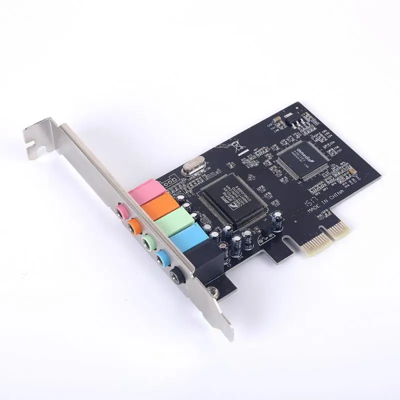 PCI Express X1 PCI-E 5.1ch CMI8738 чипсет аудио цифровая звуковая карта 32/64 бит для майнинга