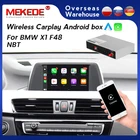 Беспроводной автомобильный мультимедийный плеер для автомобиля, декоративная коробка для BMW X1 F48 2016-2017, поддержка NBT, Wi-Fi, mirror link, Plug and Play