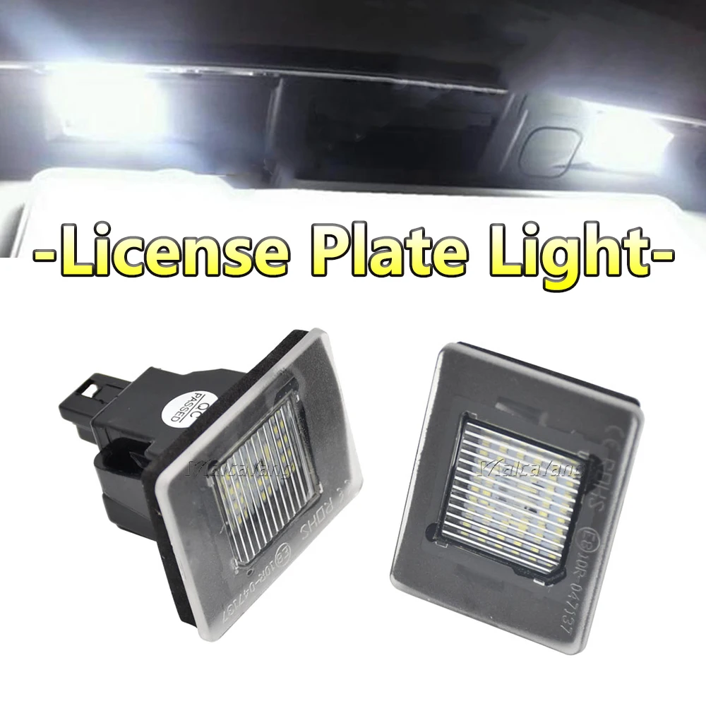 

LED License Plate Lights Number Plate Lamp For Benz W176 X166 W166 W156 R172 W117 X156 X166 X204 X205 W447 W218 No Error
