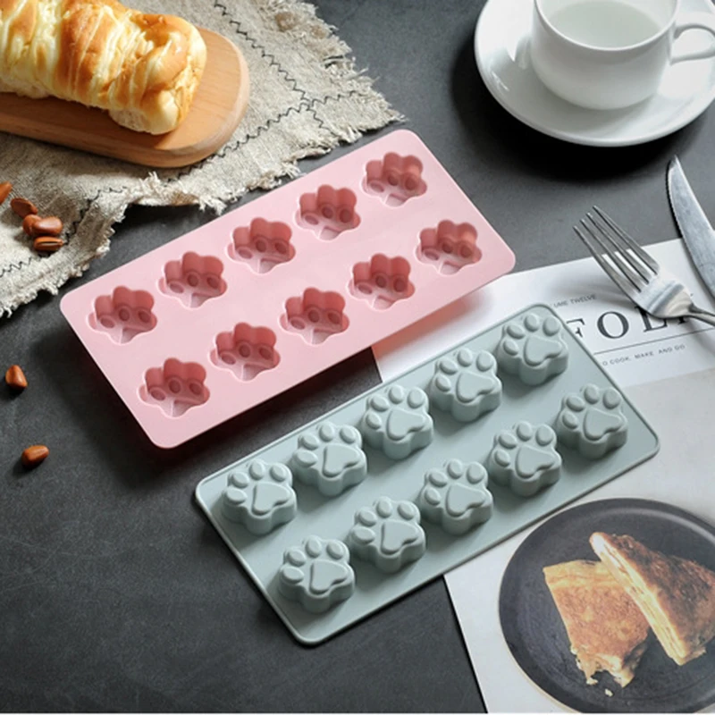 Силиконовая кошачья коготь Форма для выпечки Шоколад Желе тортов набор работы с