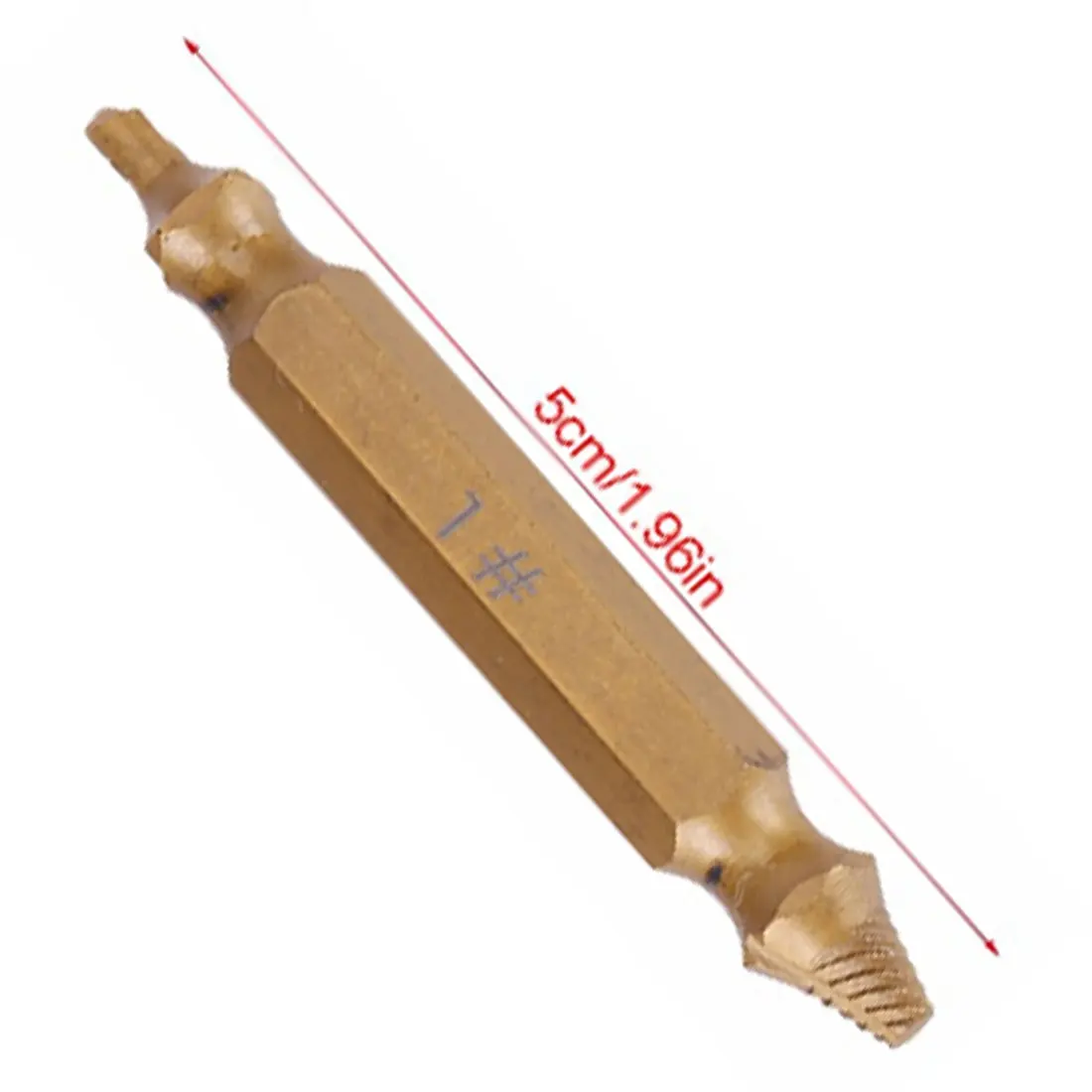 

4PCS Screw Extractor Drill Bit Set Damaged Stripped Screw Removal Demolition Tool Easily Pull Out Broken Screw Bolt Remover