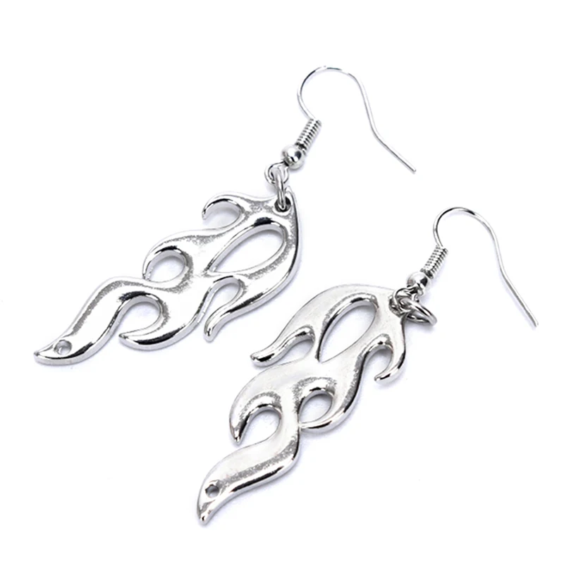 Серьги в стиле хип хоп для женщин и мужчин модная уличная одежда Харадзюку серьги