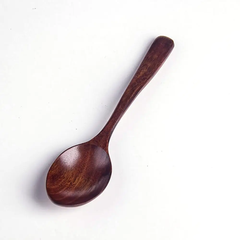 

Wooden Spoon Kitchen Cooking Utensil Tool Soup Teaspoon Catering Kids Spoon Kitchenware For Rice Soup