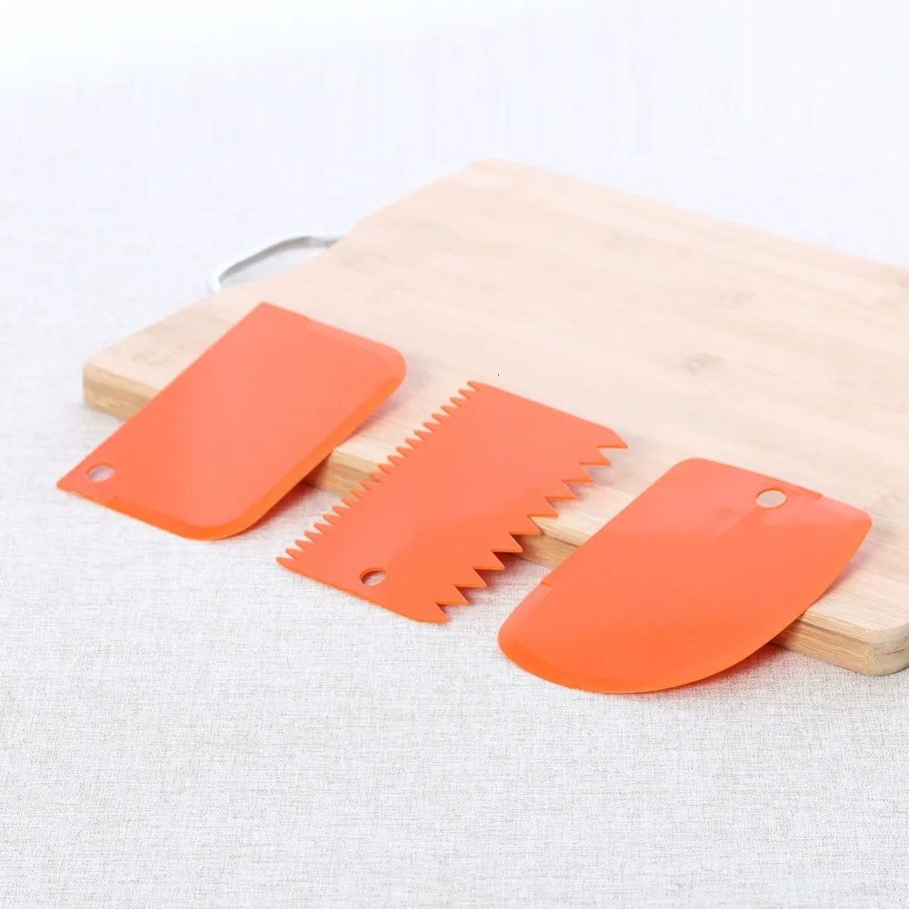 3 шт./компл. шпатель для кремового торта скребок теста сделай сам крема масла нож