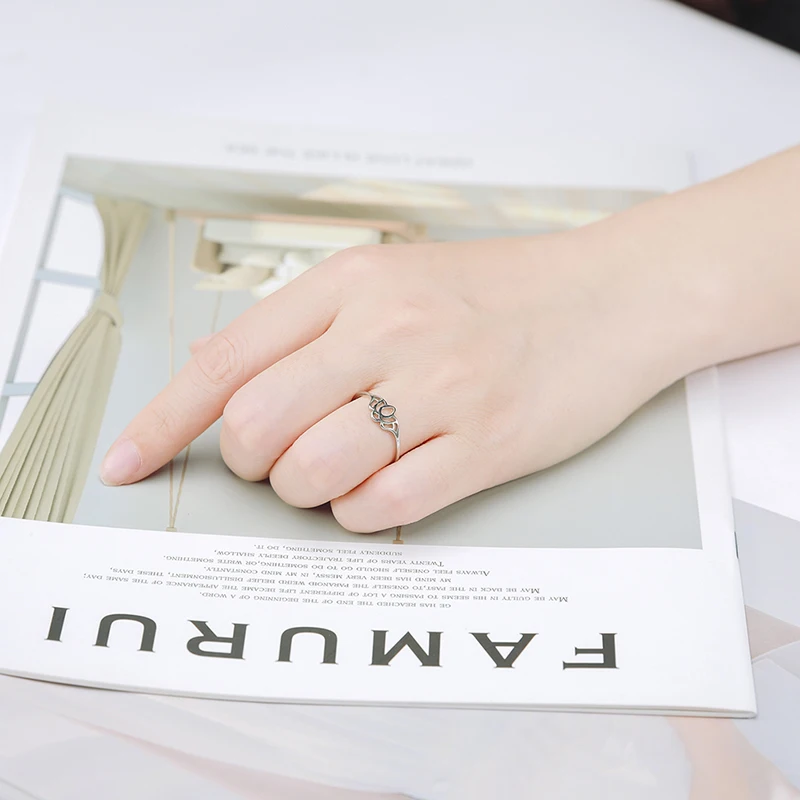 Кольцо Skyrim с цветком лотоса женское блестящее повседневное кольцо в стиле из