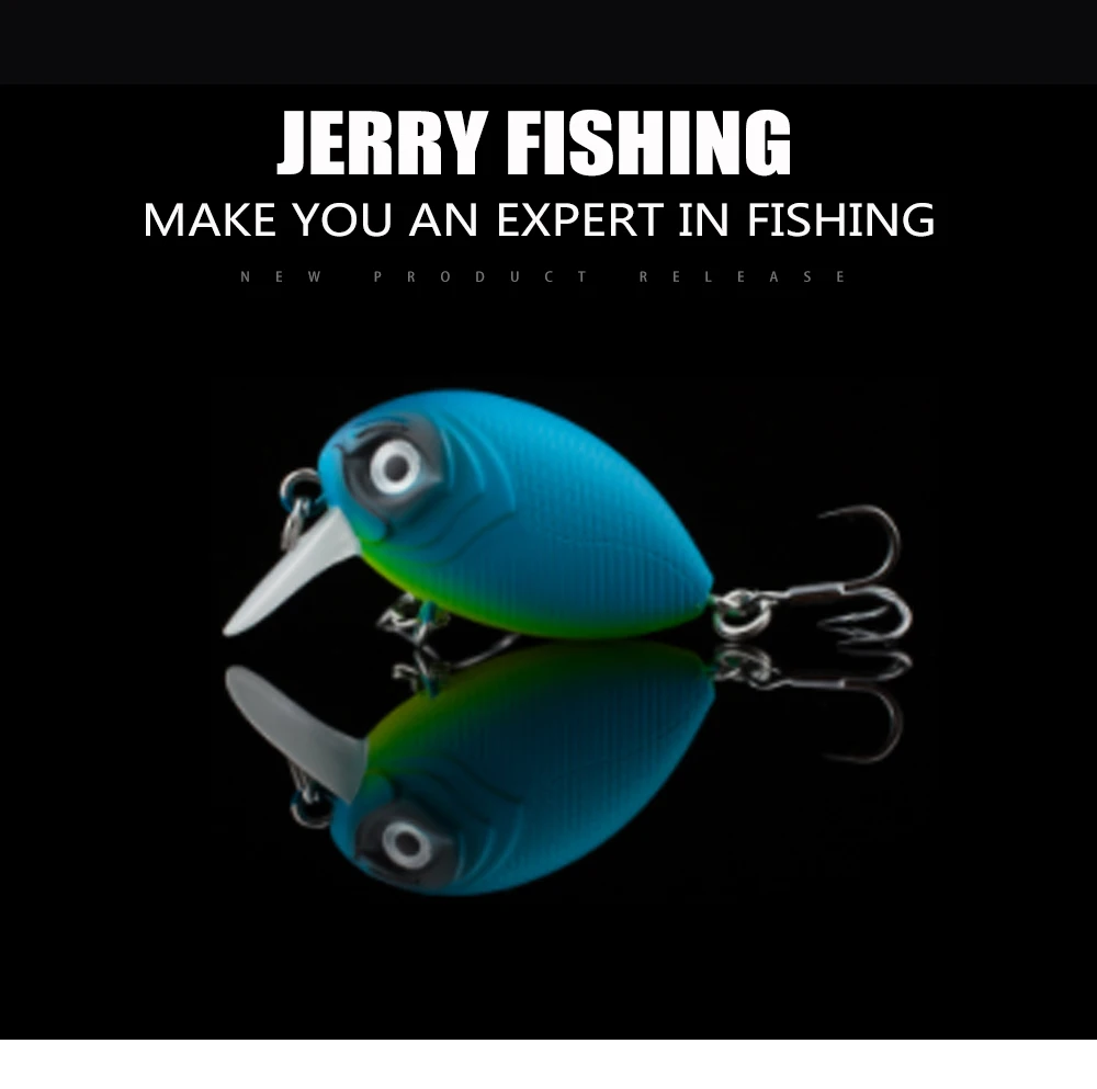 Jerry 1 шт. 32 мм сверхлегкие рыболовные приманки микро приманка воблер форель рыболовные приманки кренкбейт жесткая наживка пресноводная наживка