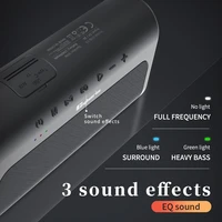 80w wireless speakers audio player bass sound system gadgets electronic mini box stereo sound effect tv pc table volume box