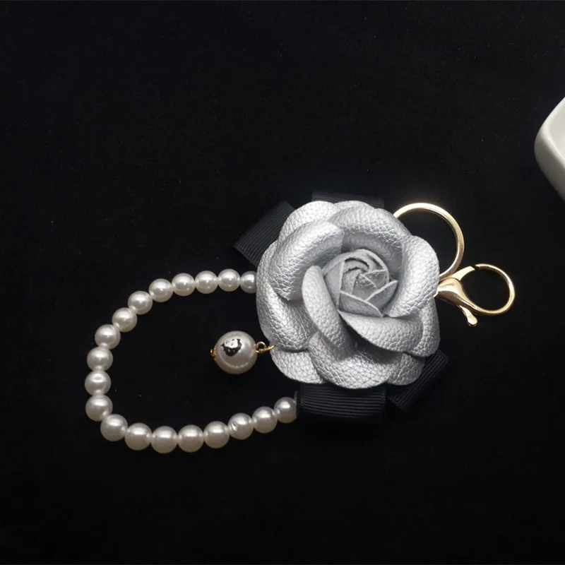 Женский жемчужный брелок с кисточками держатель для ключей автомобильный кольца