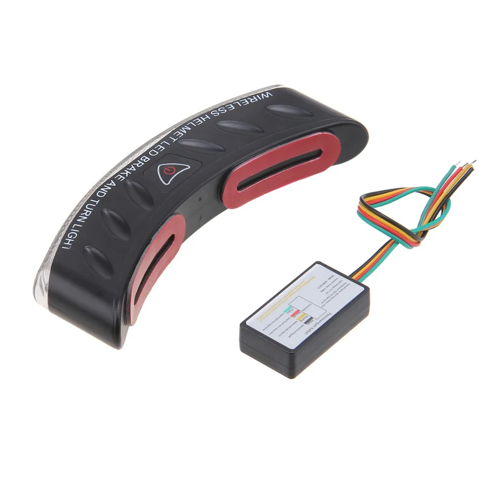 Светодиодная лампа POSSBAY для мотоциклетного шлема беспроводной указатель