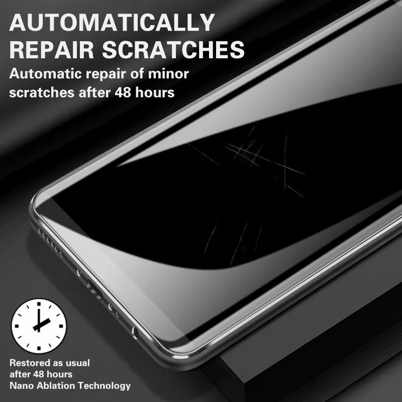 Гидрогелевая пленка с полным покрытием 800D для Samsung Galaxy S8 S10e S9 Защита экрана Note 8 9 10