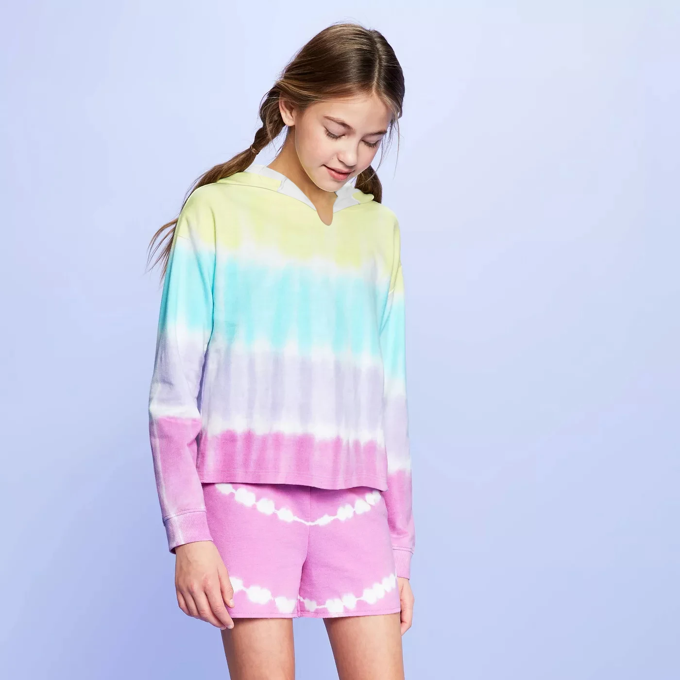 Новинка 2020 года Радужные толстовки для девочек подростков Детские Осенние