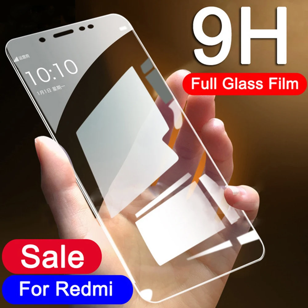 9H для xiaomi redmi 6 6A 7A note 7 pro закаленное стекло 8 8A 8T защитная пленка на Защита экрана