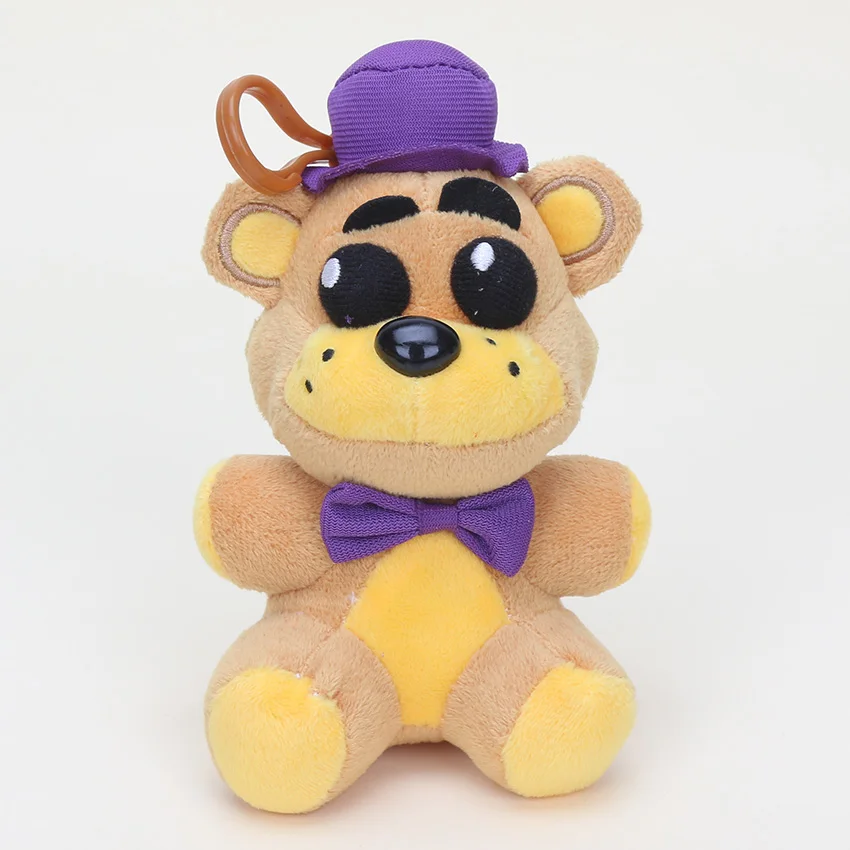 10 14 см FNAF Five Nights At Freddy's Freddy Fazbear медведь лисица Chica fnaf подвесная плюшевая кукла игрушки плюшевые и мягкие брелки Детские игрушки - Цвет: 10