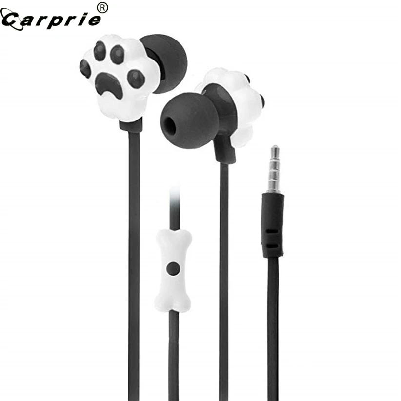Детские наушники CARPRIE гарнитура с милыми кошачьими лапами 3 5 мм вкладыши