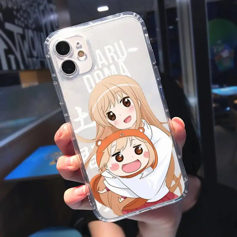 

Cute Umaru chan Anime Doma Umaru Phone Case Transparent for iPhone 11 12 mini pro XS MAX 8 7 6 6S Plus X 5S SE 2020 XR