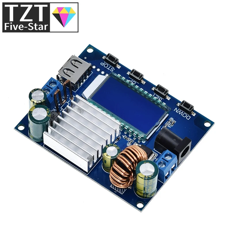 SK35L DC 0 6-30V 4A 35W 5V 6V 9V 12V 24V Boost/Buck CC CV Регулируемый Модуль питания постоянного тока