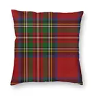 Современный классический Королевский клетчатый чехол для дивана, гостиной, квадратная наволочка 45x45