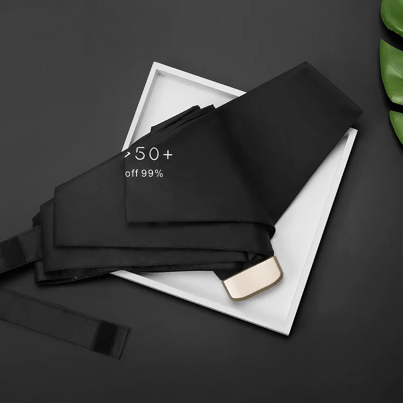 Мини-зонт Xiaomi мужской/мужской карманный складной зонтик от дождя и солнца защита