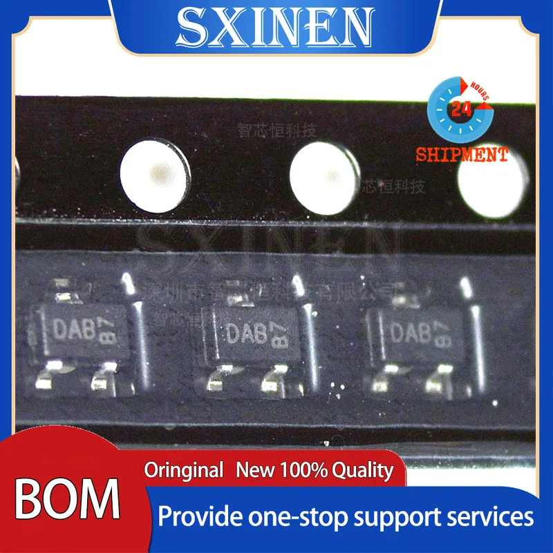 10PCS DMN5L06WK-7 Marking:DAB SOT323 Transistor N-channel | Integrated Circuits