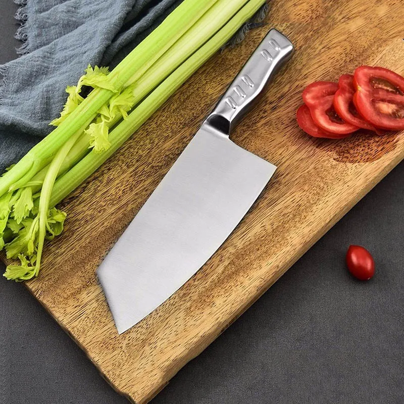 Нож шеф-повара из нержавеющей стали 7 дюймов | Дом и сад