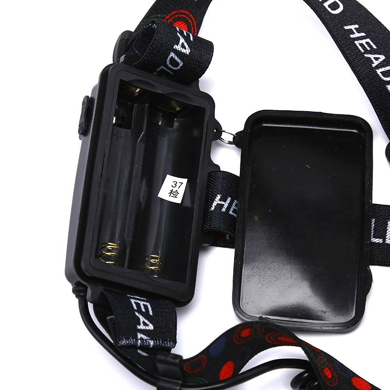 

80000LM 18650 Headlamp HeadLight 5LED Zoom Rechargeable Torch Charger Battery