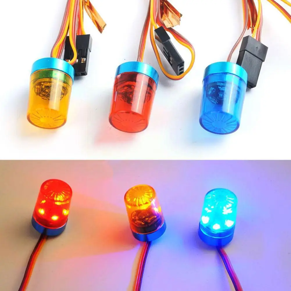 

Model car warning light LED light 360-degree rotating large light light 1:14 ambulance light tractor engineering warning M4R0