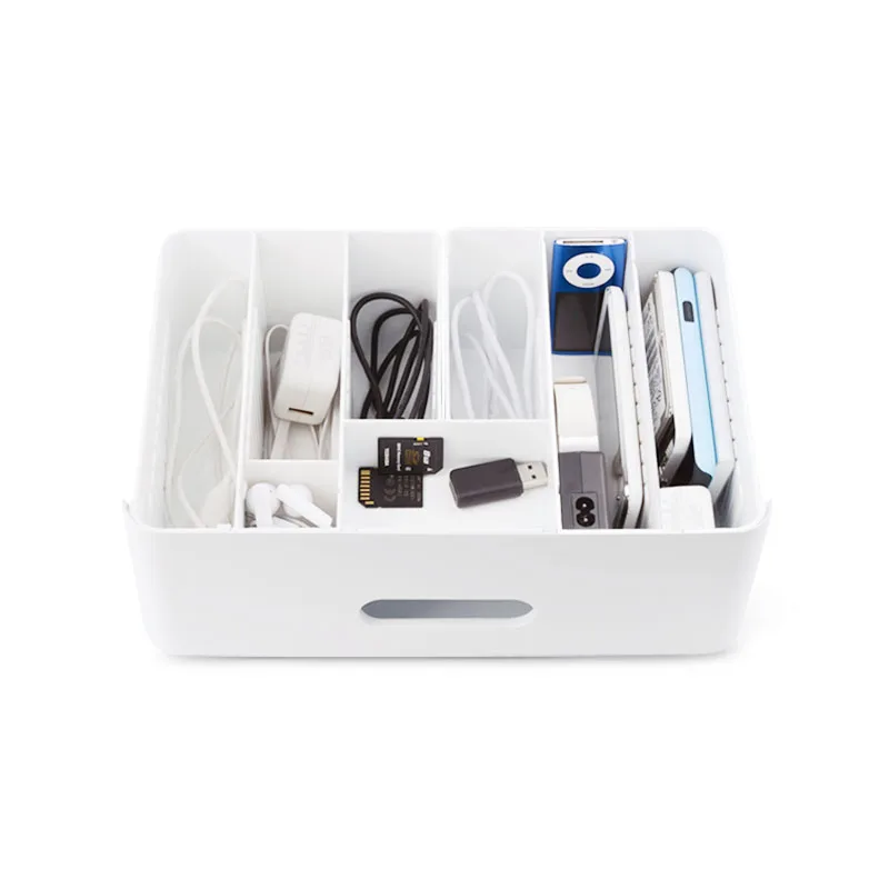 Цифровой кабель для передачи данных ящик Органайзер настольный пластиковый