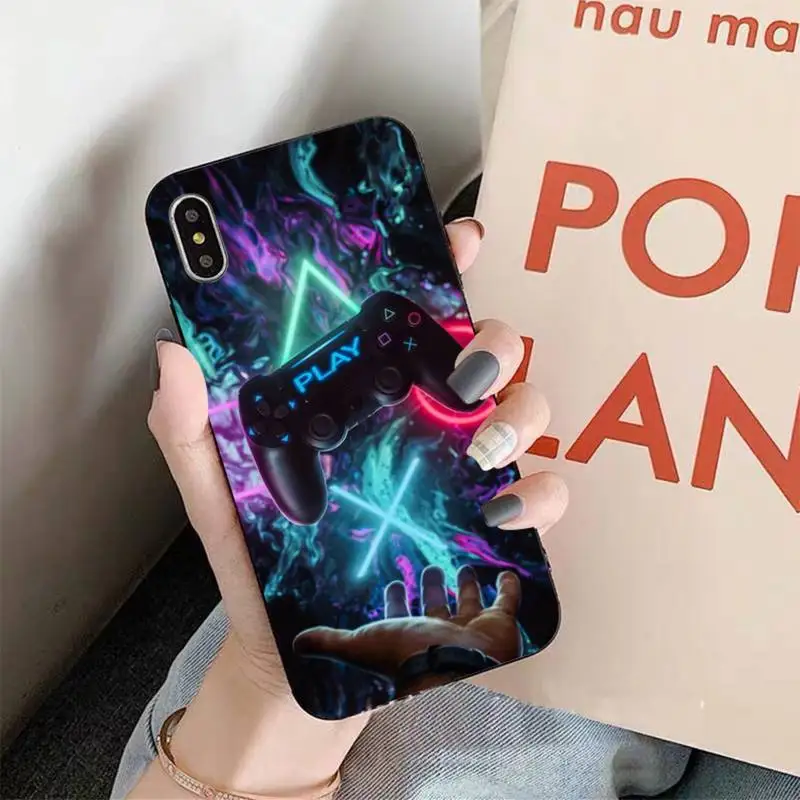 

MaiYaCa Hot game console playstation ps4 Phone Case for iPhone 11 12 pro XS MAX 8 7 6 6S Plus X 5S SE 2020 XR cover