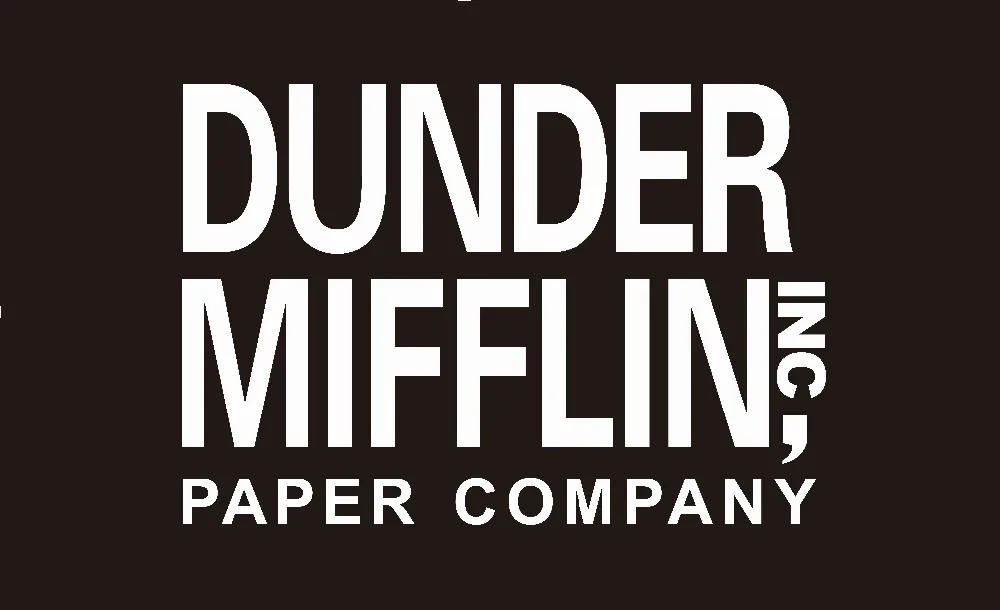

90*150cm dunder mifflin inc paper company flag