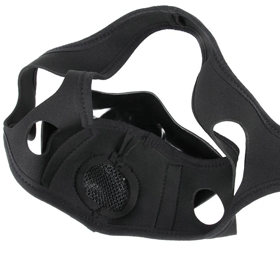 Самурай праджна мА СК CS Game камуфляж черный золотой зуб Половина лица для