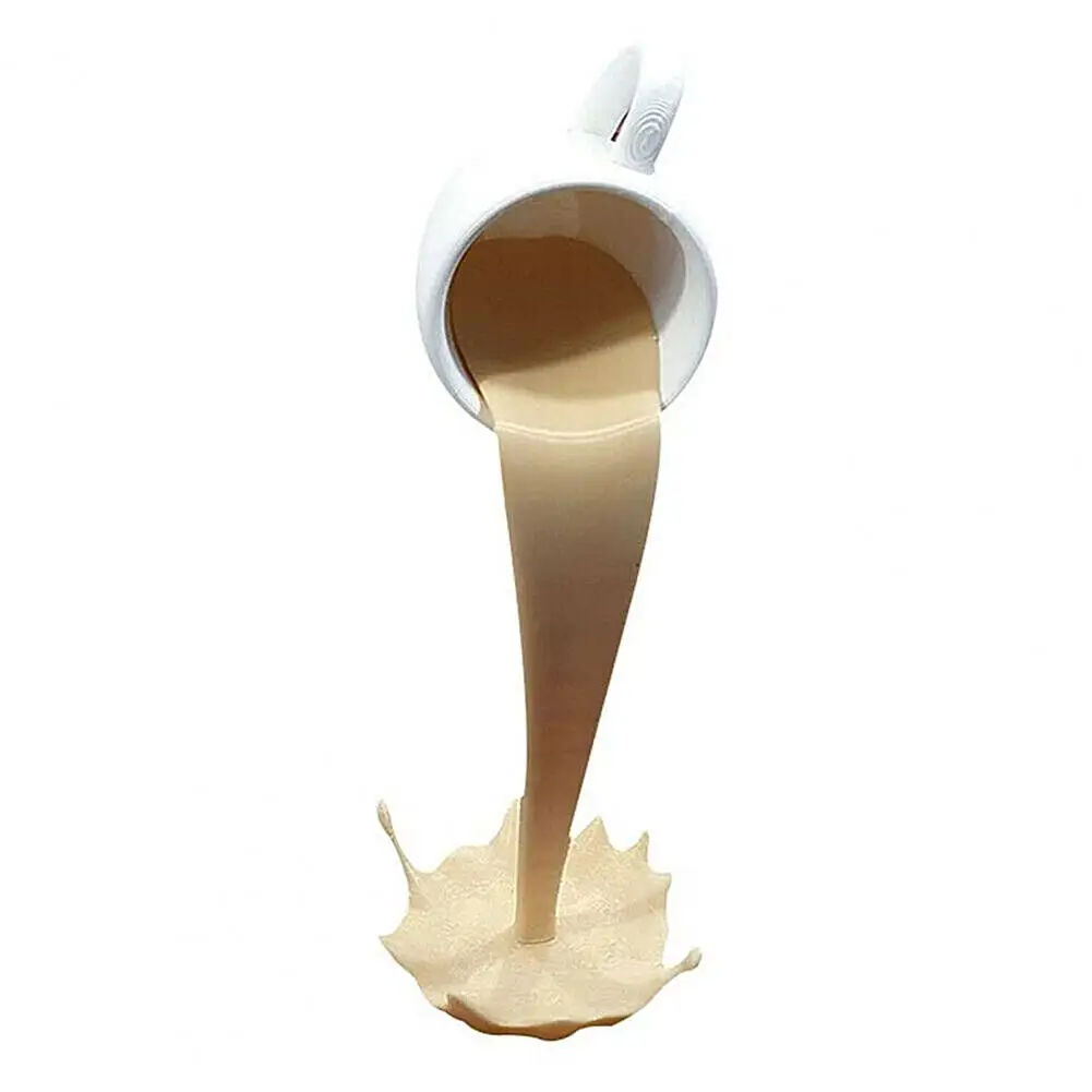 

Floating Pouring Liquid Coffee Mug Cup Design Resin Model Miniature Home Decor