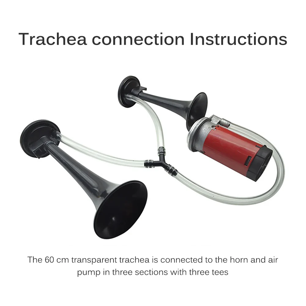 

ALLOMN Car Tweeter Horn Motorcycle Air Horn Super Loud Horn12V Electric Car Snail Horn Whistle Motorcycle Horn