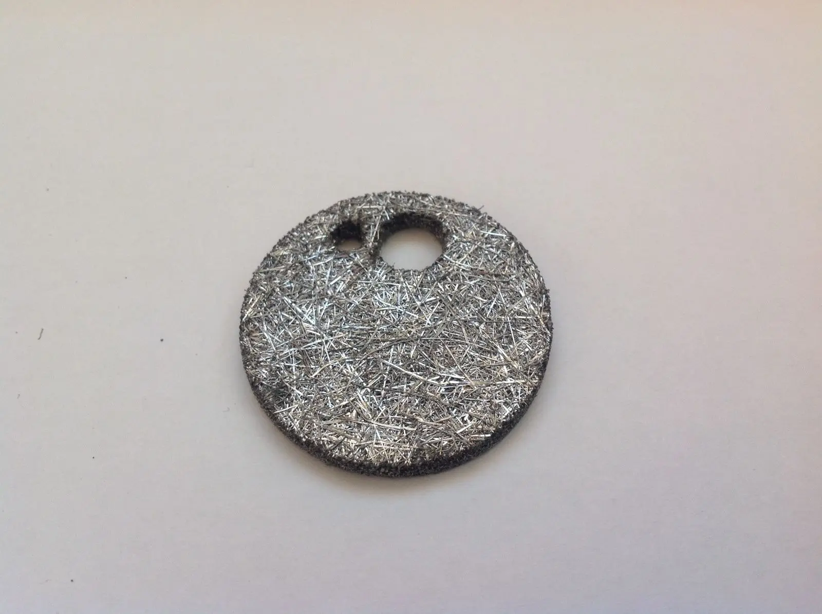 

Double 3.3cm/1.3" Diameter Hole 0.3cm/0.12" Thick Combustion Gauze Replacement For Webasto Air Top 2000ST Heater Burner Screen