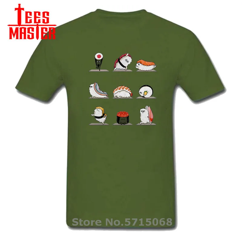 Модная хипстерская футболка с японской едой на заказ дизайнерская в стиле