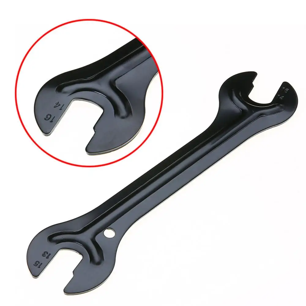 Double Open 4 Size 13/14/15/16 Mm Wrench Tool Cone Spanner Wrench Double Open Bicycle Axle Hub Repair Tool Cone Spanner Wrench 1 pcs steel 6inch 8 inch monkey wrench open end wrench tool shifting spanner