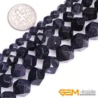 Бусины многогранные круглые для изготовления ювелирных изделий, 15 дюймов