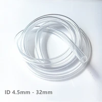 silicone hose silica gel tube pipe temperature resistance food grade id 4 5mm 32mm 10m transparent